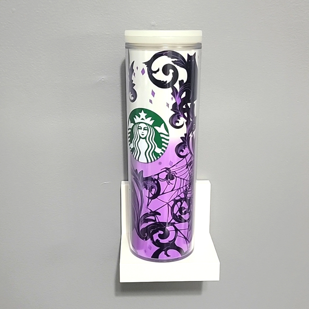 Starbucks Limited Edition Glow-in-the-Dark Halloween Travel Mug - 16 oz